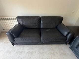 Se vende conjunto de 2 sofás Baxter de piel autént