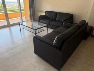 Se vende conjunto de 2 sofás Baxter de piel autént