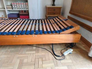 Somier articulado eléctrico madera