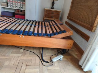 Somier articulado eléctrico madera