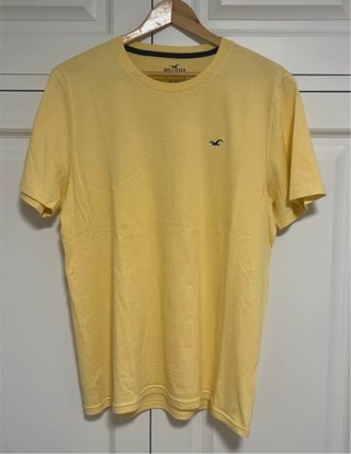 Camiseta Hollister Amarilla