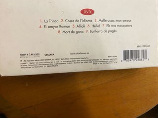 La Trinca 20 Anys de Cançons - Libro + 4 CD +1 DVD
