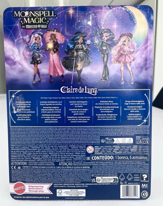Monster High Moonspell Magic Claire de Luna