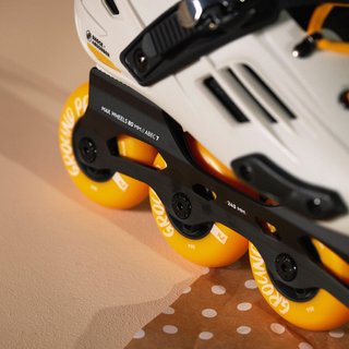 Patines Línea Adulto Oxelo Freeride Hardboot MF500 Gris