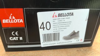 Zapatos Seguridad Bellota Talla 40 Cat II
