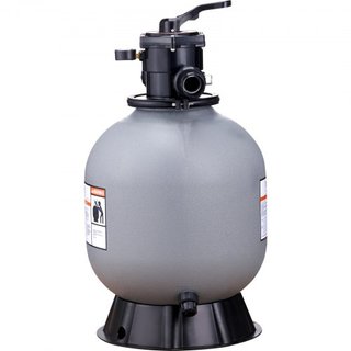 Filtro de Arena, 19 pulgadas, Hasta 45 GPM de Caudal, Sistema de Filtro de Arena para Piscina Sobre el Suelo con Válvula de Múltiples Puertos de 7 Vías, Filtrar, Retroceder, Enjuagar, Recircular, ...