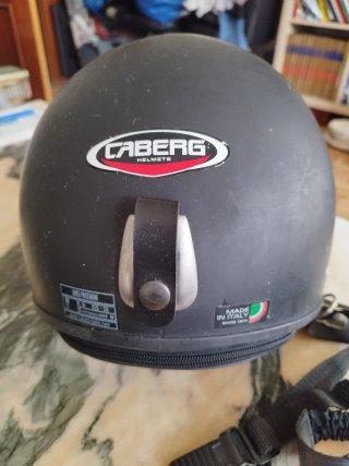 ​Pack Casco Jet Caberg Negro Mate + Gafas Custom