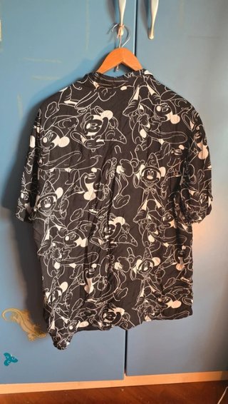 Camicia uomo fantasia Mickey Mouse