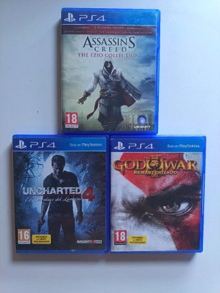 Lote 3 Juegos Ps4