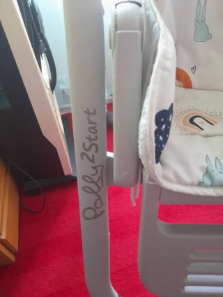Silla de comer para bebé con estampado