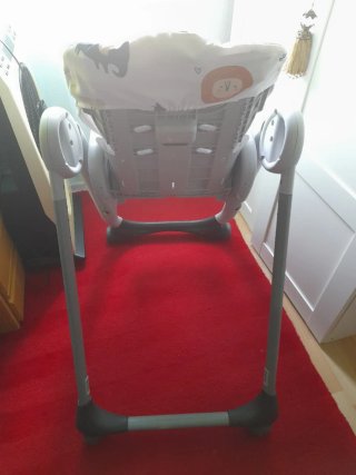Silla de comer para bebé con estampado