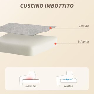 Silla De Oficina Masajeadora 4 Puntos Vibrante Y Calentadora, Sillón De Oficina Con Función Balanceo, Silla De Escritorio De Terciopelo Con Reposabrazos Y Altura Ajustable Para Estudio, Gris