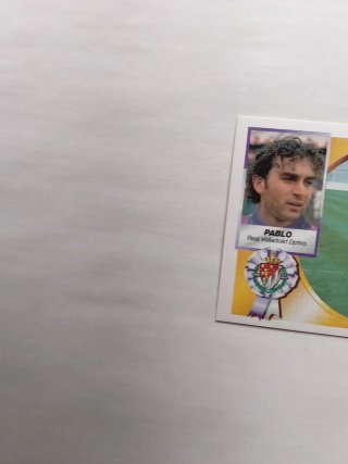 Cromo Futbolista Pablo Real Valladolid Ed. Este 94