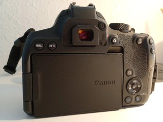 Canon EOS 850D Cámara Digital Negra