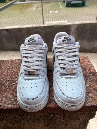 Nike Air Force 1 Low Grigie AF1 Tg 40