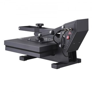 Máquina de Prensa Térmica 15 x 15 in/38.1 x 38.1 cm Impresora de Sublimación para Transferencia de Camisetas DIY