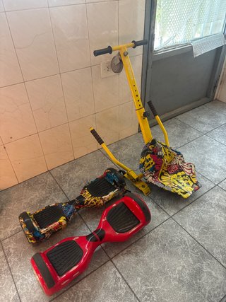 Hoverboard con sillita y cargador