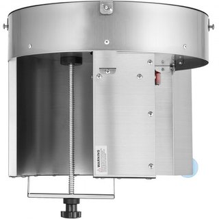 Cortadora de Verduras Eléctrica, Máquina de Cortar Comercial Ajustable de 0-0.5"/0-12mm de Grosor, Convertible a Manual, Máquina Cortadora de Alimentos de Acero Inoxidable, Gran Puerto de Alimenta...