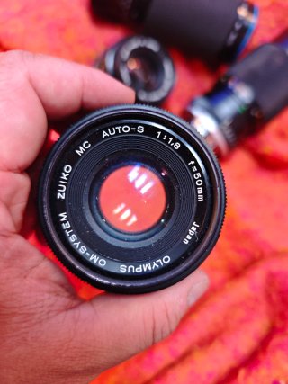 Lote 6 objetivos Canon, Olympus, Pentax