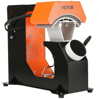 Pressa termica per cappelli, macchina automatica per pressa termica 3 in 1, trasferimento sublimato Clamshell da 6,4x3,5 pollici, pannello di controllo digitale con rilascio automatico e manopola con 3 Al...