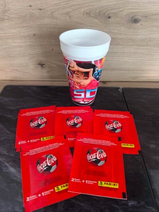 Sobres cromos Coca-Cola Panini Mundial McDonald's