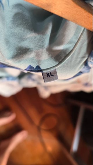 Camicia H&M Uomo Fantasia Tropicale Tg L