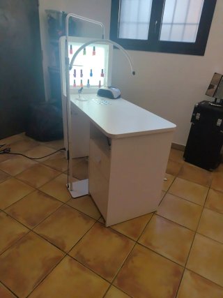 Mueble Estética/Peluquería Blanco