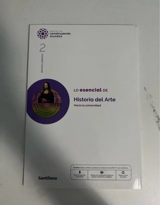 HISTORIA DEL ARTE 2 BTO CONSTRUYENDO MUNDOS