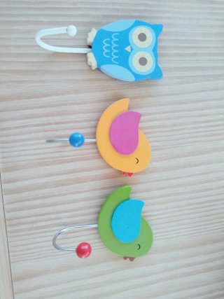 Perchas infantiles pájaros