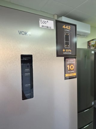 vok evr-442ndicp frigorífico combi no frost 442 li