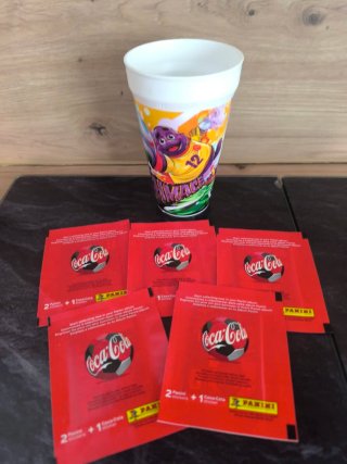 Coca-Cola Panini Stickers Mundial McDonald's