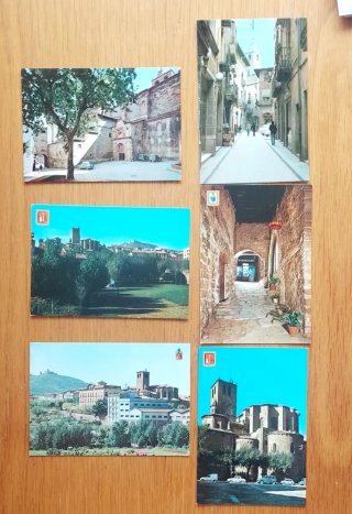 6 Postales Solsona - Lleida