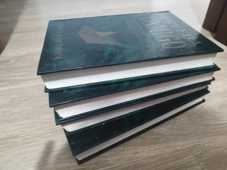 Libros de enciclopedia consulta escolar antiguos.