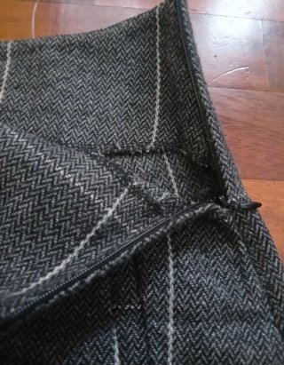 Pantaloncini a quadri grigi