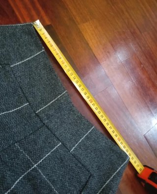 Pantaloncini a quadri grigi