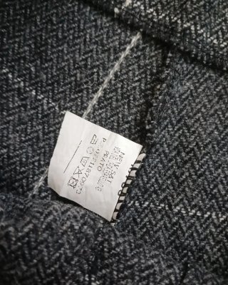 Pantaloncini a quadri grigi