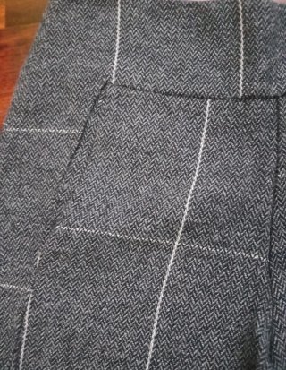 Pantaloncini a quadri grigi