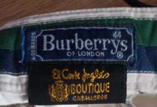 Pantalón Burberry  Nuevo Talla 32