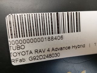 TUBO TOYOTA RAV 4 Advance Hybrid