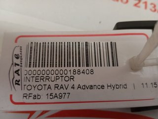 INTERRUPTOR TOYOTA RAV 4 Advance Hybrid