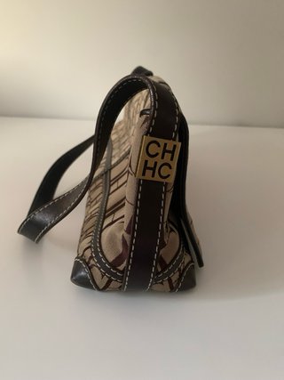 Bolso Carolina Herrera CH Beige/Marrón