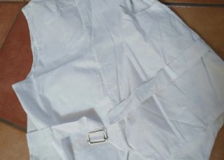 Gilet ZEROASSOLUTO bianco taglia small