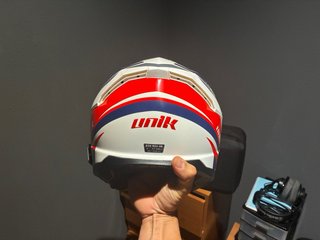 Casco Moto Unik Galaxy DV Fibra