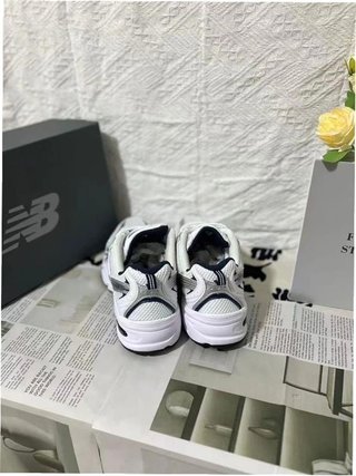 New Balance 530 Blanco Plata Marino T40.5