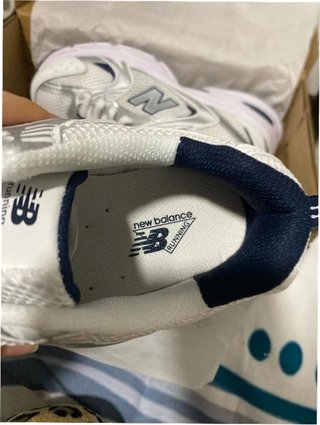 New Balance 530 Blanco Plata Marino T40