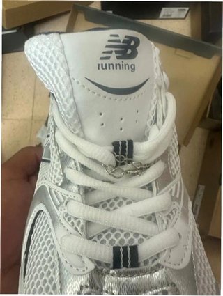 New Balance 530 Blanco Plata Marino Talla 43