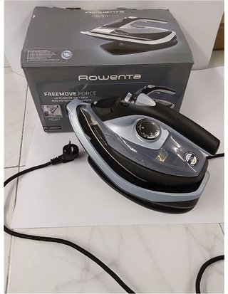 Rowenta Freemove Force - Plancha de vapor sin cable 2600W - eficiente - calentamiento rápido - ligera - recarga rápida - 40g/min - apag