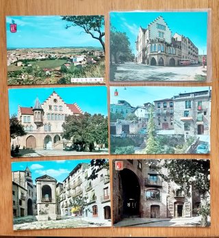 6 Postales de Solsona - Lleida