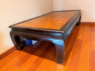 Mesa de centro vintage madera