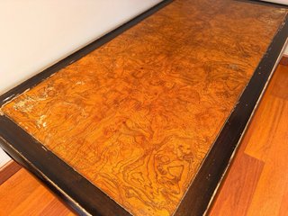 Mesa de centro vintage madera